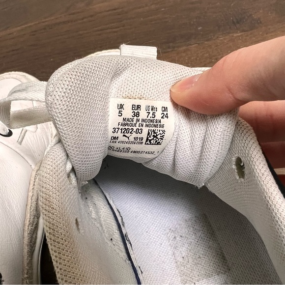 White and Black Puma Sneakers - Picture 8 of 13